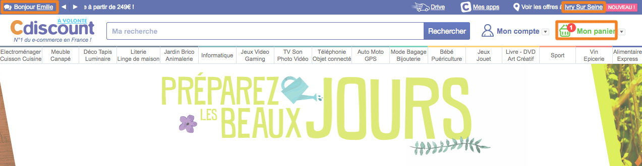 Page dynamique Fasterize