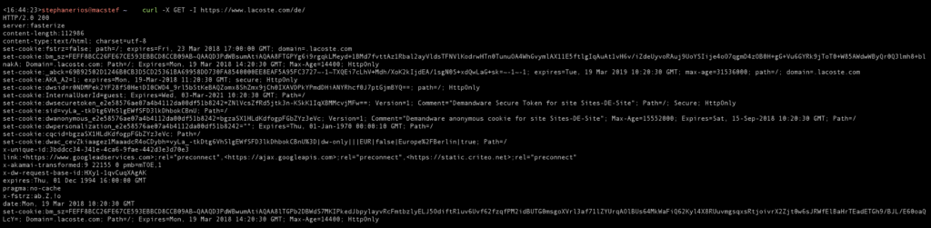 curl web performance