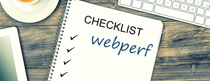 check-list webperf