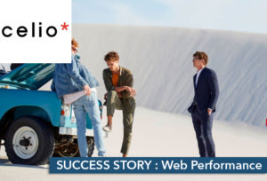 Etude de cas webperf ecommerce Celio