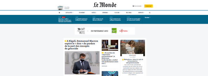 Le Monde - Performance web