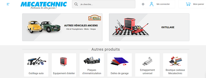 Etude de cas WebPerf Ecommerce - Mecatechnic