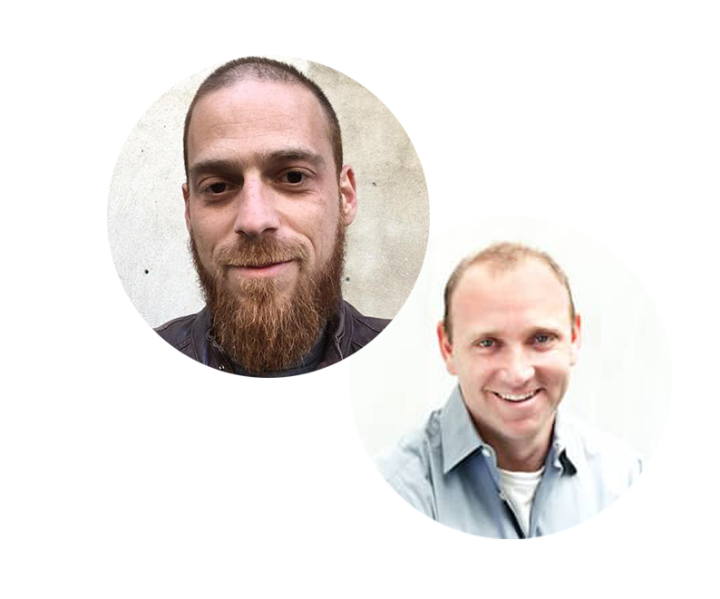 Jeremy Wyler et Amir Glatt