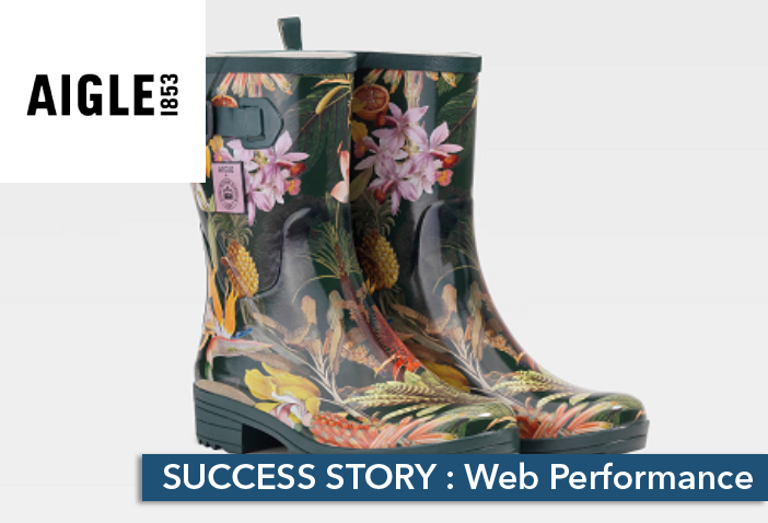 Aigle - Success Story web performance E-commerce