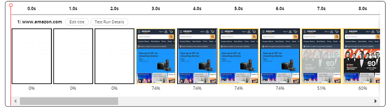 Waterfall WebPageTest - Outil de test de vitesse