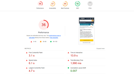 lighthouse-report-web-performance